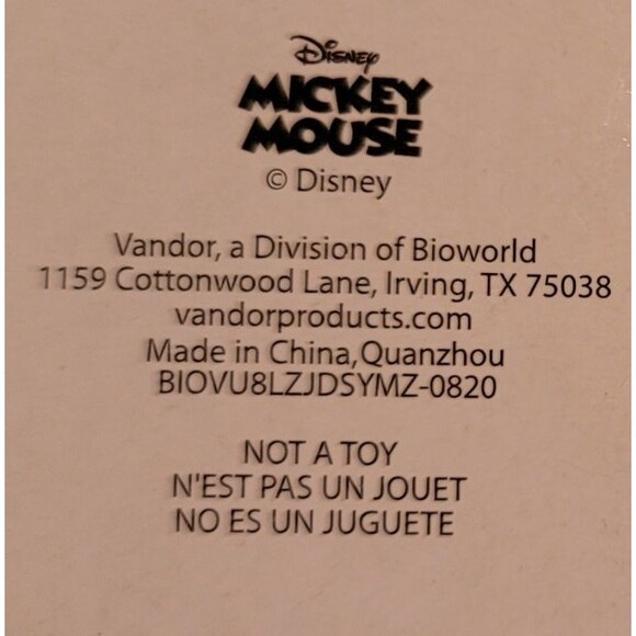 Disney Mickey Mouse Sculpted Ceramic Mug 20oz 3D Character Face Cup New in Box - Picture 3 of 10